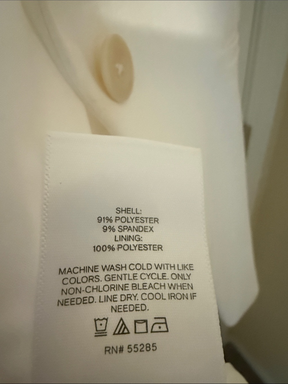 White Express Editor Ankle Pants Suit Size 16 Long/XL - Picture 8 of 13